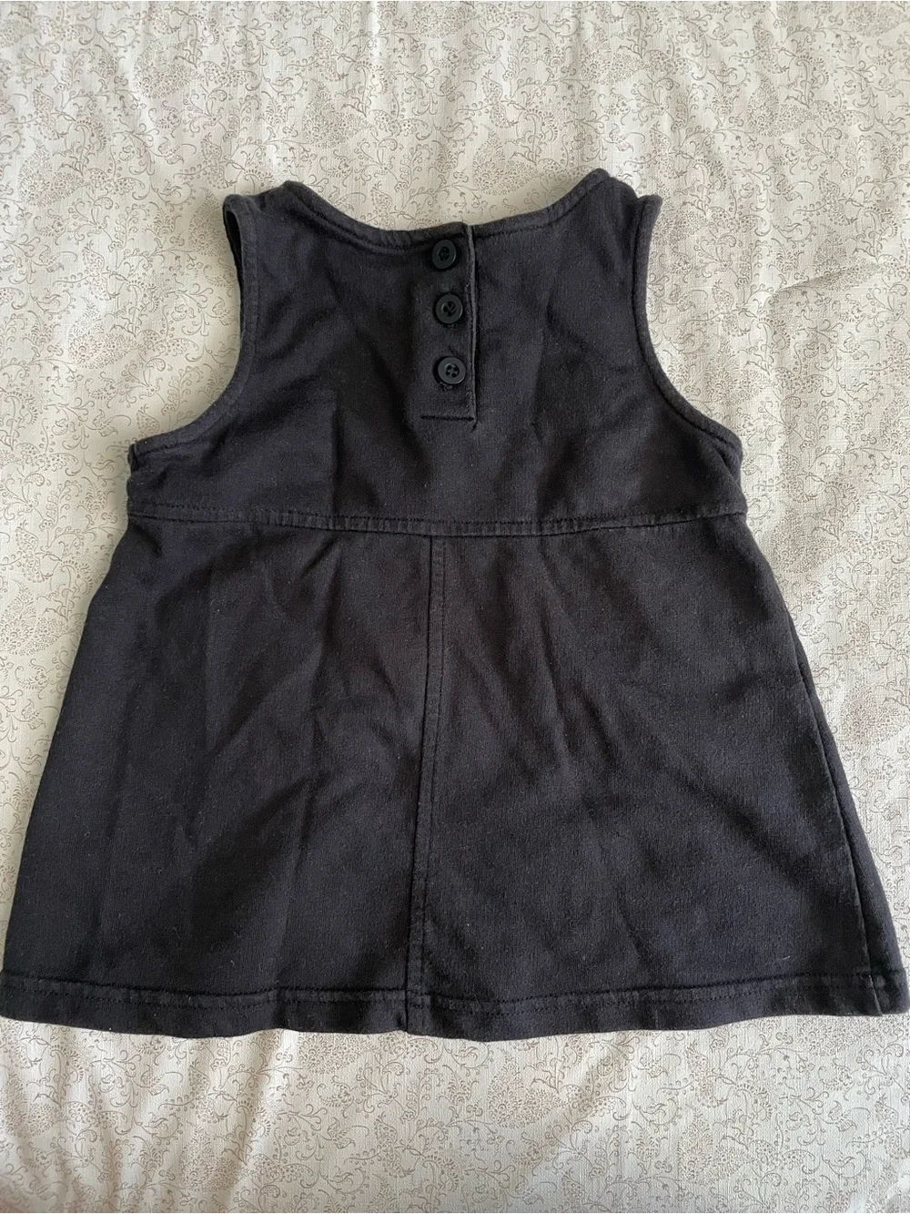 Jacksonville Jaguars Black Logo Sleeveless Dress Toddler 18M Pockets Sporty